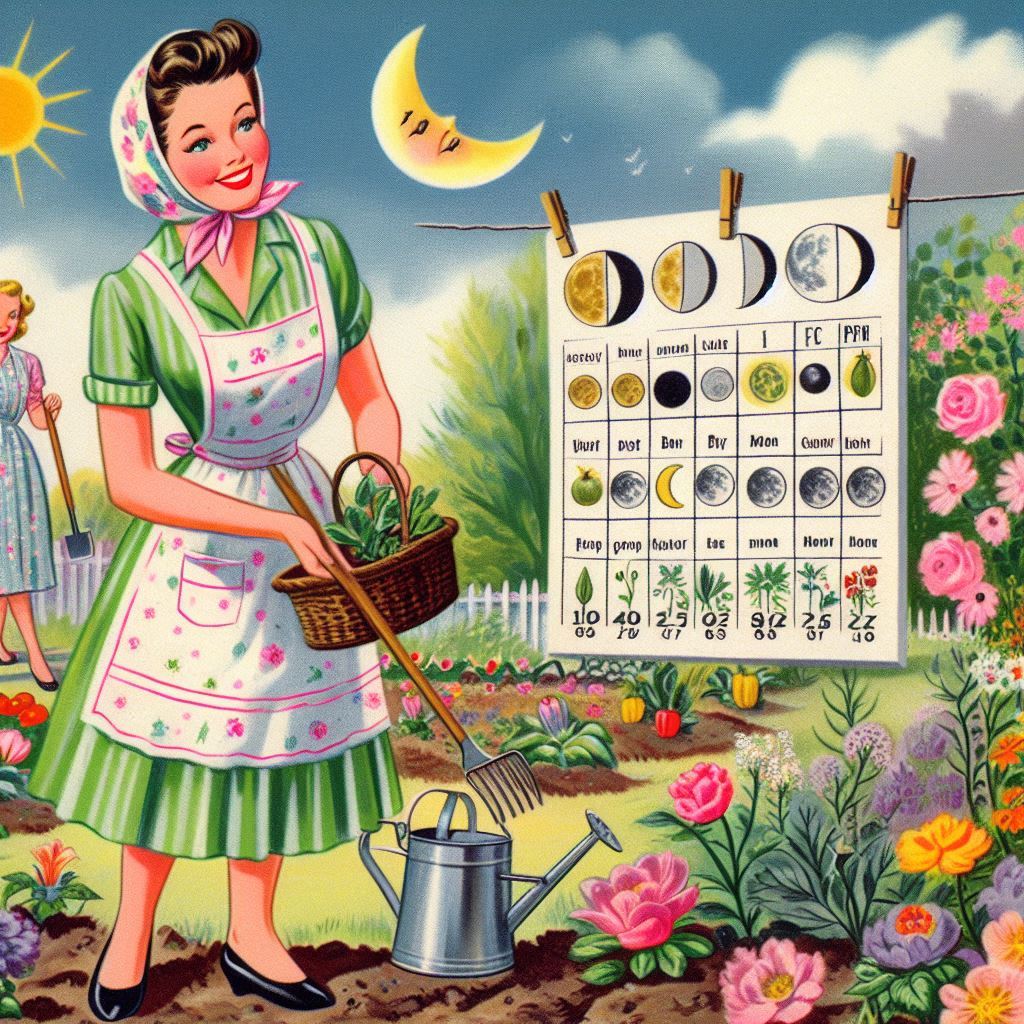 Garten bei Mond im L&ouml;we, Garten bei Mond im L&ouml;wen &ndash; Fruchtpflanzen &amp; Obstbaumpflege