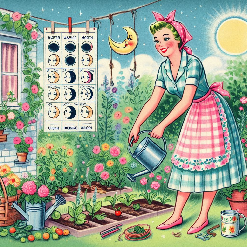 Garten bei Mond im Sch&uuml;tzen, Garten bei Mond im Sch&uuml;tzen &ndash; Fruchtpflanzen &amp; Baumpflege